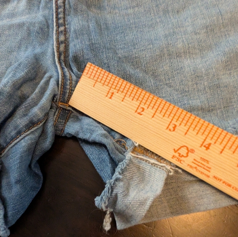 Pilcro And The Letterpress High-Waisted Boyfriend Shorts, Women's 29 - Picture 2 of 9